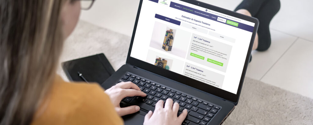 Persona usando el estimador de espacio de TR