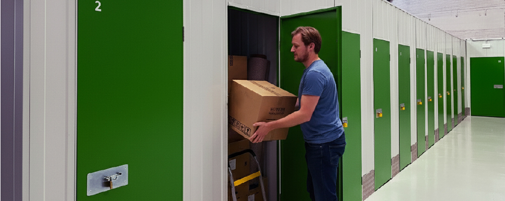 Alguien mudándose a una unidad de Trasteleku Donostia